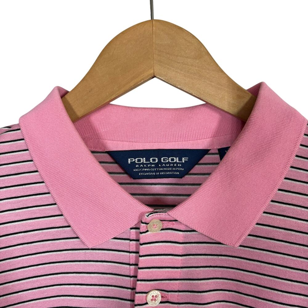 NEW! Adidas Golf Polo Cap Sleeve Pink Casual Sport - L